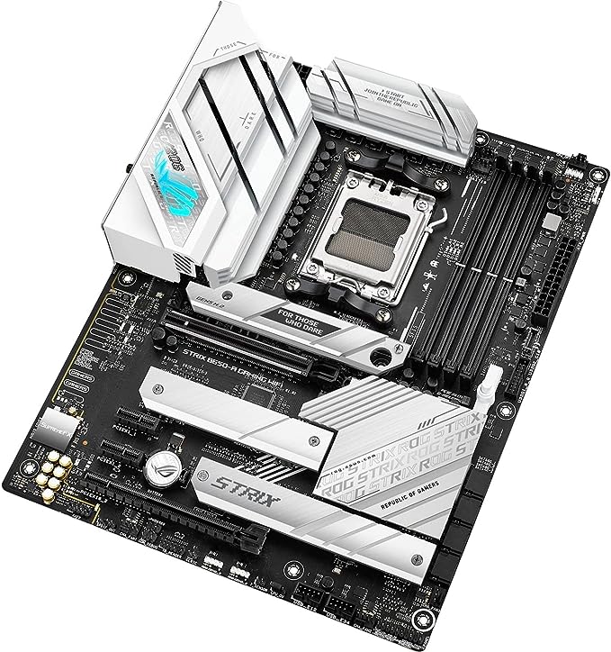 ASUS ROG Strix B650-A Gaming WiFi 6E AM5 (LGA1718) Ryzen 7000 Motherboard(12+2 Power Stages,DDR5,3xM.2 Slots,PCIe® 4.0, 2.5G LAN,WiFi 6E,USB 3.2 Gen 2x2 Type-C® Port) ASUS ROG Strix B650-A Gaming WiFi 6E AM5 (LGA1718) Ryzen 7000 Motherboard(12+2 Power Stages,DDR5,3xM.2 Slots,PCIe® 4.0, 2.5G LAN,WiFi 6E,USB 3.2 Gen 2x2 Type-C® Port)